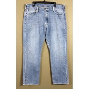 Polo Ralph Lauren Classic 867 Jeans Mens 38x32 Straight Leg Light Wash Denim